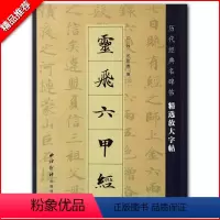 [正版]灵飞六甲经历代经典名碑帖精选放大字帖毛笔字帖碑帖旁注简体注释笔画讲解一体化成人毛笔楷书字帖碑帖