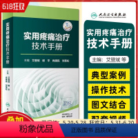 [正版] 实用疼痛治疗技术手册 主编艾登斌 谢平 肖建民 刘慧松 疼痛治疗临床案例教程 内科学工具书籍 人民卫生出版社