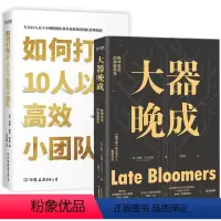 [正版]共2册 大器晚成+如何打造10人以下高效小团队 重新定义成功的价值标准里奇卡尔加德乾坤未定你我皆黑马成功励志书