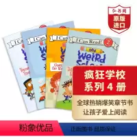 [正版]疯狂学校系列4册 英文原版 My Weird School 全彩初级章节书桥梁书 I Can Read Lev