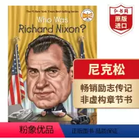 [正版]谁是理查德尼克松WHO WAS RICHARD NIXON 英文原版 名人传记 非虚构章节书 课外阅读 搭WH