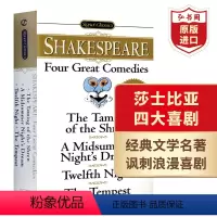 [正版]莎士比亚四大喜剧 英文原版 Shakespeare Four Great Comedies 含仲夏夜之梦 第十