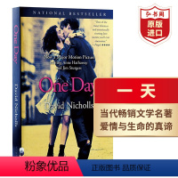 [正版]一天 英文原版 One Day 安妮海瑟薇主演同名电影原著 David Nicholls 电影版 爱情小说 搭