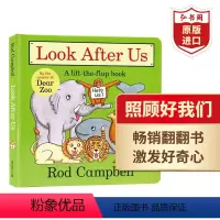 [正版]照顾好我们 英文原版绘本 Look After Us 濒危动物保护 DearZoo作者Rod Campbell