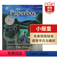 [正版]小报童 送报男孩 英文原版 The Paperboy 戴夫皮尔奇 内裤超人 Dog Man作者 获奖绘本 平装