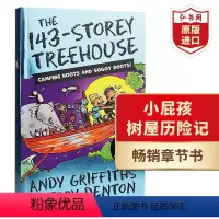 [正版]143层树屋故事 小屁孩树屋历险记11 英文原版 The 143-Storey Treehouse 桥梁章节书
