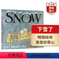 [正版]下雪了 英文原版 Snow 平装 凯迪克奖绘本 Uri Shulevitz 亲子启蒙绘本 张湘君 搭下雪天Th