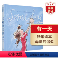 [正版]有一天 英文原版 Someday 彼德·H·雷诺兹 绘本 亲子阅读 伟大母爱 母亲节礼物 搭爸爸为我摘月亮