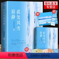[正版]外封展页+海报+书签+恋爱券此处风雪寂静 全1册 明开夜合著 我见青山 春天的十个瞬间 玫瑰白塔 白杨少年 我