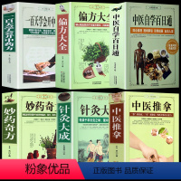 [正版]全6册 中医推拿+中医自学百日通+妙药奇方+偏方大全+针灸大成中医养生书诊断学基础理论教程黄帝内经本草纲目中药