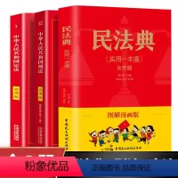 [正版]中国法律书籍全套3册民法刑法典中华人民共和国刑法宪民法典实用书籍劳动合同新婚姻公司法解释法律常识法规汇编