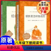 钢铁是怎样炼成的+经典常谈(全2册) [正版]钢铁是怎样炼成的和经典常谈书原著朱自清 八年级下册阅读名著课外书全套完整版