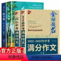 [4册]飞鸟集+新月集+中考满分作文 [正版]泰戈尔诗集全2册 飞鸟集+新月集 英汉对照双语版 泰戈尔诗选诗集初中生课外
