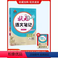语文 八年级下 [正版]2024春季状元语文笔记语文八年级下册课时同步辅导资料人教版RJ统编初中初二8年级语文同步练习册