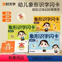 全三盒 [正版]时光学 幼儿象形识字闪卡幼儿园专注力划消卡儿童小学生图形认知记忆力幼小衔接早教教具基础进阶强化全面均衡发
