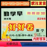 数学 [正版]勤学早好好卷九年级数学上下册 人教版RJ勤学早好好卷9年级数学全一册初三3数学勤学早同步练习复习9年级试卷