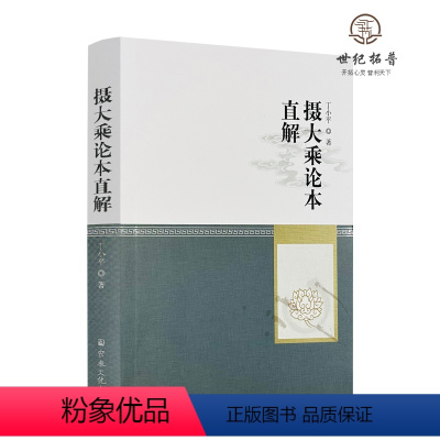 [正版] 摄大乘论本直解 丁小平著 宗教文化出版社422页