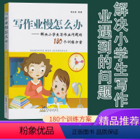 [正版]写作业慢怎么办 解决小学生写作业问题的180个训练方案提升不拖拉小学生思维学习能力方法书孩子好习惯很重要再见坏