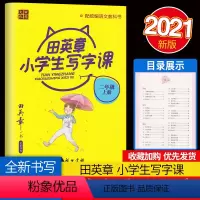 [正版]田楷文化田英章小学生写字课 全新书写 二年级上册2上小学生硬笔临摹字帖钢笔字帖基础入门初级练习字贴学生书法练习