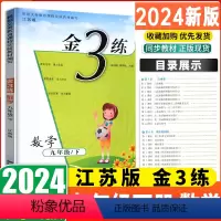 金三练 数学 九年级下册 江苏版 九年级/初中三年级 [正版]2024年春新编金3练金三练 数学 九年级下册9年级下
