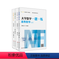 [正版]大学数学一课一练 高等数学上下 概率论与数理统计 线性代数 四册套装 挑战大学数学系列丛书 赠微课视频 华东