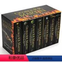冰与火之歌7册 盒装 [正版]地图冰与火之歌 权力的游戏全集7册 英文原版小说 A Song of Ice and