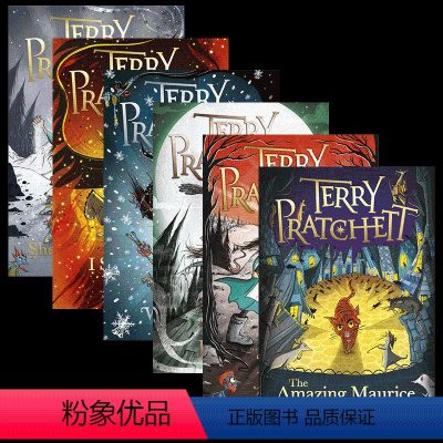 碟形世界6本套装 [正版]Discworld碟形世界6本套装 魔法奇幻世界 卡内基儿童文学奖 科幻小说 Terry Pr