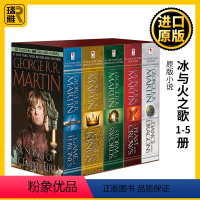 权力的游戏1-4册 漫画版 [正版]冰与火之歌1-5册 英文原版小说 A Game Of Thrones 5-Copy