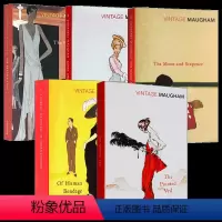 毛姆经典作品集5册 [正版]毛姆作品集3册 英文原版 The Moon and Sixpence月亮与六便士 面纱The