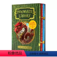 霍格伍兹图书馆3册套装 [正版]哈利波特外传3册套装 英文原版 Harry Potter 神奇动物在哪里 诗翁彼豆故事集