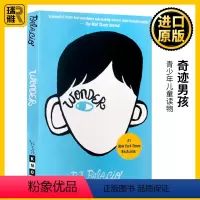 奇迹男孩 3册盒装 [正版]Wonder奇迹男孩 英文原版 R.J.Palacio帕拉西奥 电影原著小说 青少年儿童读物