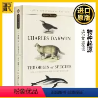 [正版]物种起源 达尔文进化论 英文原版 The Origin of Species 生物进化论 物种演化 自然科学