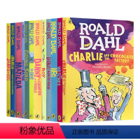 罗尔德达尔童书12册 [正版]英文原版 罗尔德达尔童书12册套装 Roald Dahl 儿童章节桥梁书 查理与巧克力工厂