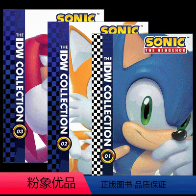 刺猬索尼克合集3册 精装 [正版]刺猬索尼克 第四卷 感染 英文原版 Sonic The Hedgehog Vol. 4