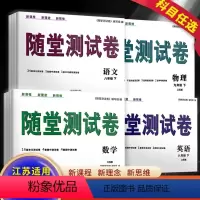 语文[人教版] 七年级下 [正版]2024随堂测试卷七八九年级下册语文数学英语物理化学人教苏科译林牛津江苏版初中同步训练