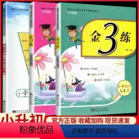 金3练总复习 语数英3册 小学通用 [正版]金三练小学总复习语文数学英语江苏版六年级升初中七年级知识点汇总阅读理解语法集
