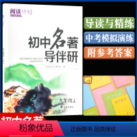 九年级下册 初中通用 [正版]初中名著导伴研九年级下册阅读计划语文素养读本丛书初中 生初三9下人教版儒林外史简爱围城格列