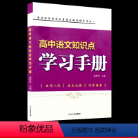 高中语文知识 高中通用 [正版]高中语文知识点学习手册由浅入深连点成面逐步铺展专为新高考学生量身定做的辅导用书文言文现代