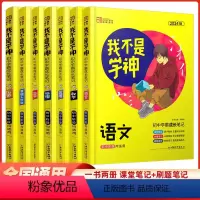 语文 初中通用 [正版]2024我不是学神初中学霸成长笔记语文数学英语物理化学道德与法治历史生物地理初一初二初三九 年级