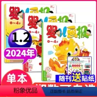 [赠贴纸共6本]2024年1.2月 [正版]婴儿画报杂志2024年5月(另有2023年1-12月可选)0-3-4岁婴幼儿
