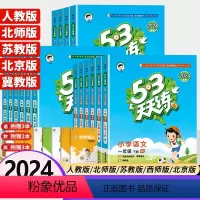 [3本人教]语文+数学+英语 三年级下 [正版]53天天练2024人教版小学一三二四五六年级上下册语文数学英语全套202