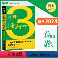 3年小考满分作文 小学通用 [正版]2024小升初满分作文大全小学六年级语文3年小考满分作文精选热点素材阅读与写作技巧书