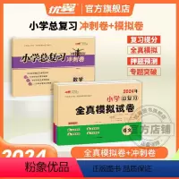 全真卷[语数英] 小学升初中 [正版]2024春季新版小学总复习冲刺卷全真模拟试卷语文数学英语人教版六年级同步小学升学测
