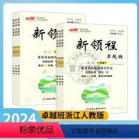 语文[卓越RJ版]浙江专版 一年级下 [正版]浙江2024春季2023秋新版新领程卓越班小学语文数学英语一二三四五六年级