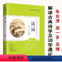 [正版]诗词十六讲 吴梅朱自清闻一多大师词学通论诗言志辩书籍叶嘉莹经典常谈中国诗学诗言志释汉字的魔方古代十五讲古典诗歌