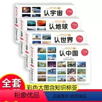 4册童眼看世界认宇宙地球世界中国 [正版]全4册 童眼看世界认宇宙认地球认世界认中国 彩色大图儿童3-6岁幼儿园看图识物