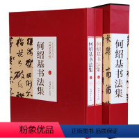 [正版]何绍基书法集精装彩印礼盒16开共2卷行书联隶书联篆书联太上黄庭内景玉经册诗稿临张迁碑何绍基行书临争座位何绍基书