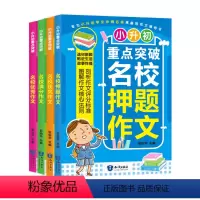 [正版]2019新版 小升初重点突破名校作文共4册 3-6年级小升初作文书 名校满分押题优 秀 小学三四五六年级作文大