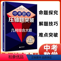 [正版]中考数学练习题压轴题精讲精练突破几何综合大题 初中数学思维强化训练练习册 提升解题技巧中考冲刺提升辅导资料书上