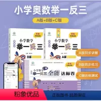 小学数学奥数举一反三A+B版+C版(全国通用) 小学一年级 [正版]2024新版小学数学奥数举一反三A+B+C版一二年级